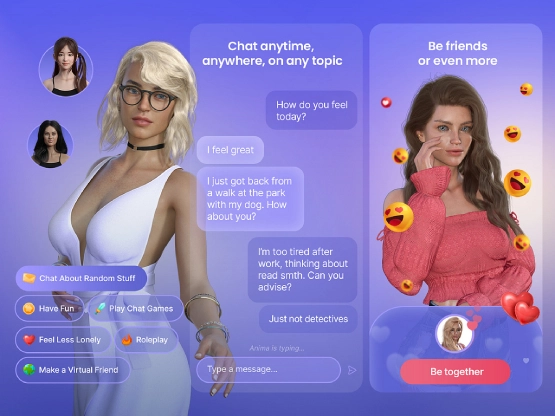 Alluring Features of Our Virtual AI Companion App