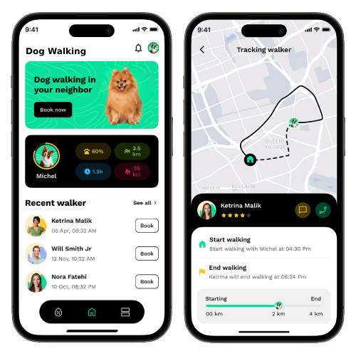 Dog Walking App Development