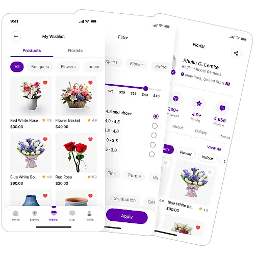 Flower Delivery App Development