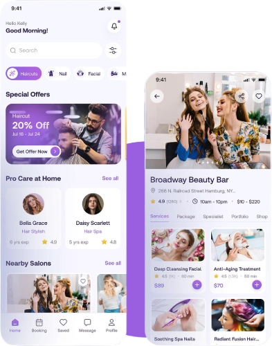 Salon App Development Company