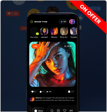 Social Media App on Sale